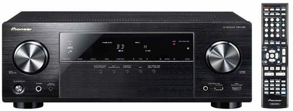 Pioneer VSX-528-K – 5.1 AV Receiver mit Airplay und Internetradio für 239€