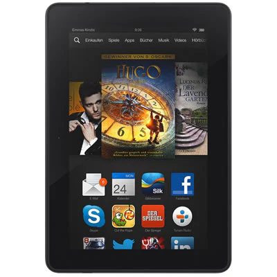 Kindle Fire HDX 7 Tablet 16GB mit WLAN und 4G für 179€