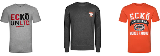 Ecko Unltd. Shirts ab 10€ und Pullover ab 16€ bei SportSpar