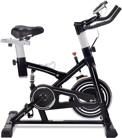 Eine Indoor-Fahrradhalterung für Heimtrainer
