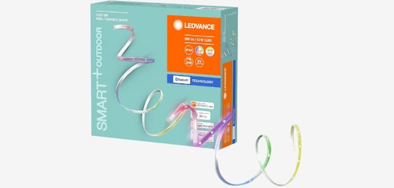Ledvance Smart+ Flex LED für 11€ - Outdoor-Lightstrip mit Bluetooth, Amazon Alexa & Google Assistant, 3m
