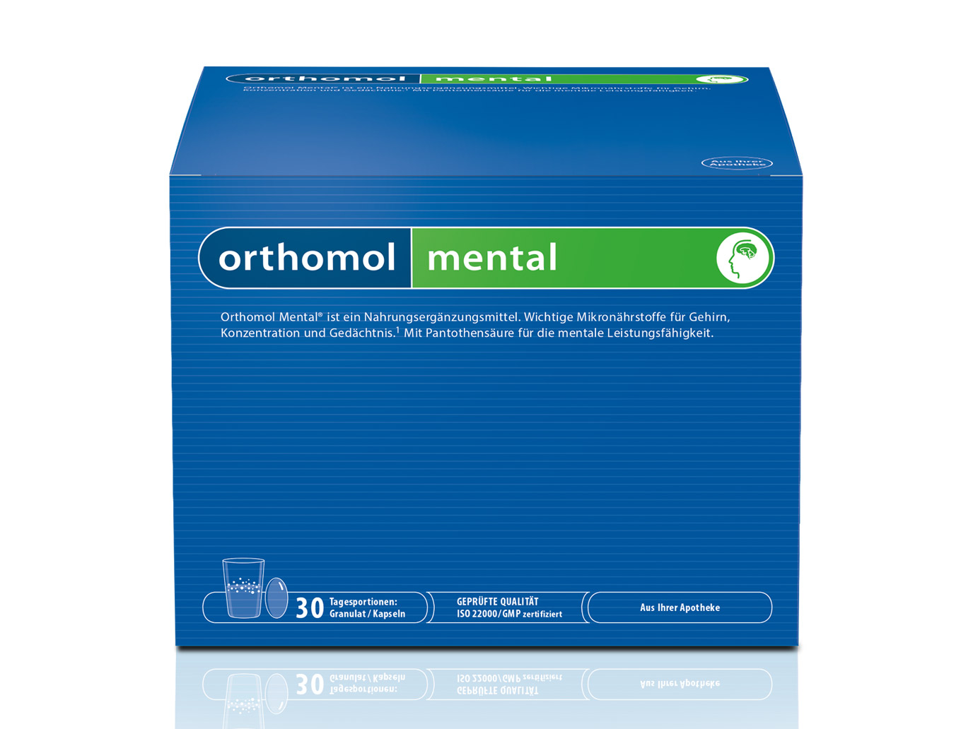 Gratisprobe Orthomol Mental (Nahrungsergänzungsmittel)