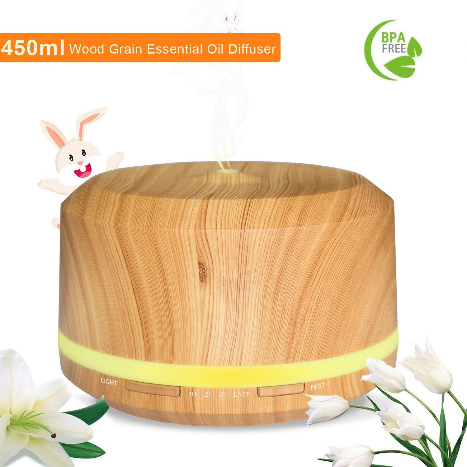 Neloodony 450ml grosse Leistungsfähigkeit diffusor