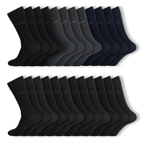 12 Paar HUGO BOSS Herren Socken Strümpfe Business Allround RS SP für 59,99 Euro