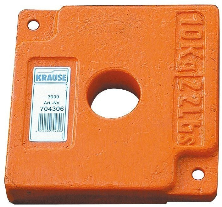 Krause Ballastgewicht 10 kg (704306) 22% günstiger