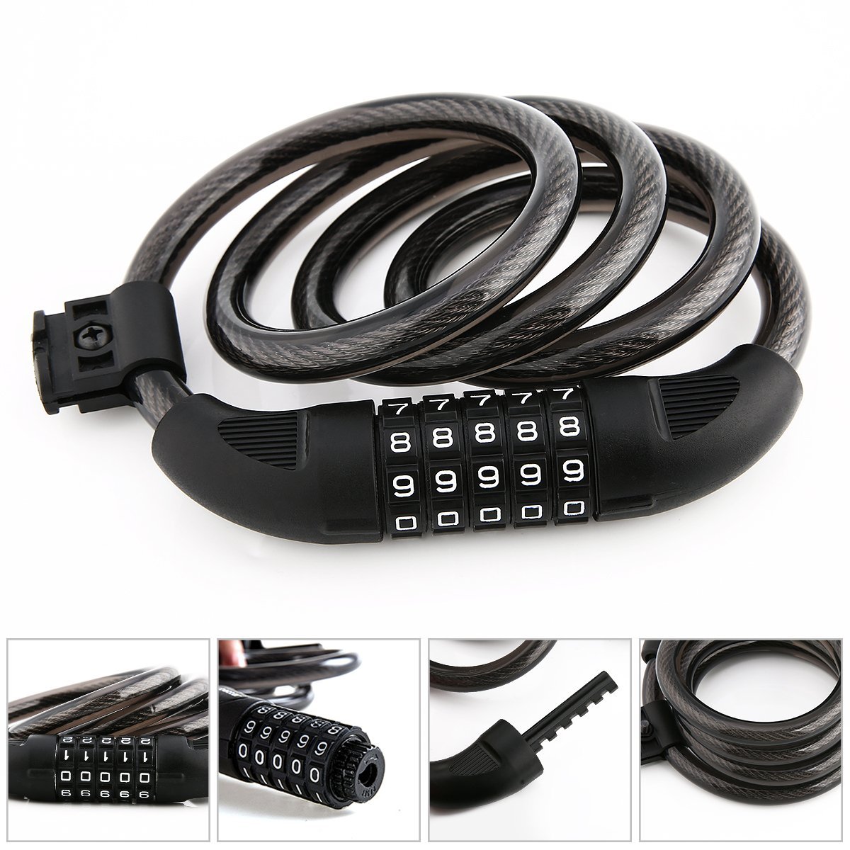 Ccbetter Fahrradschloss mit Zahlencode für 5.99 EUR inkl. Versand