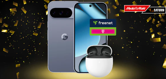 Mit 181€ Gewinn 📱💥 Google Pixel 10 Pro + GRATIS Pixel Buds + 25GB Telekom Allnet