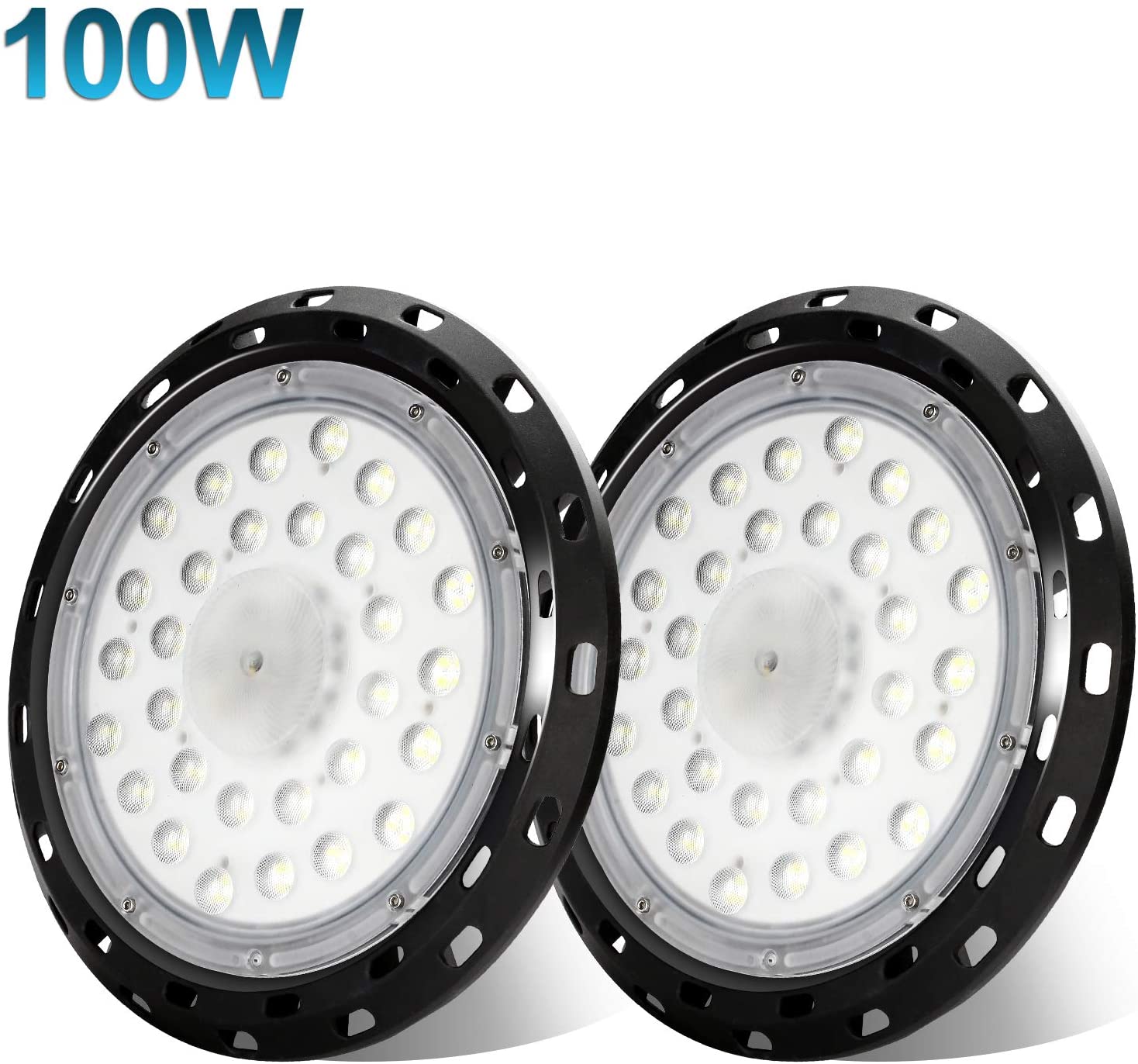 Hengda 108 Super helle LEDs UFO Industrielampe, 2X 100W