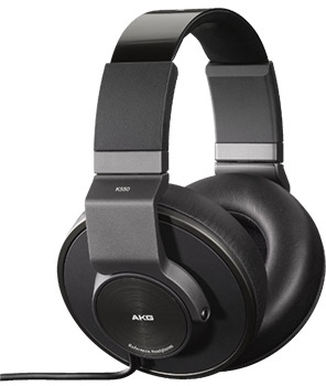 AKG K550 - Premium Over-Ear-Kopfhörer für 104€ durch 5€-Newslettergutschein- faltbar