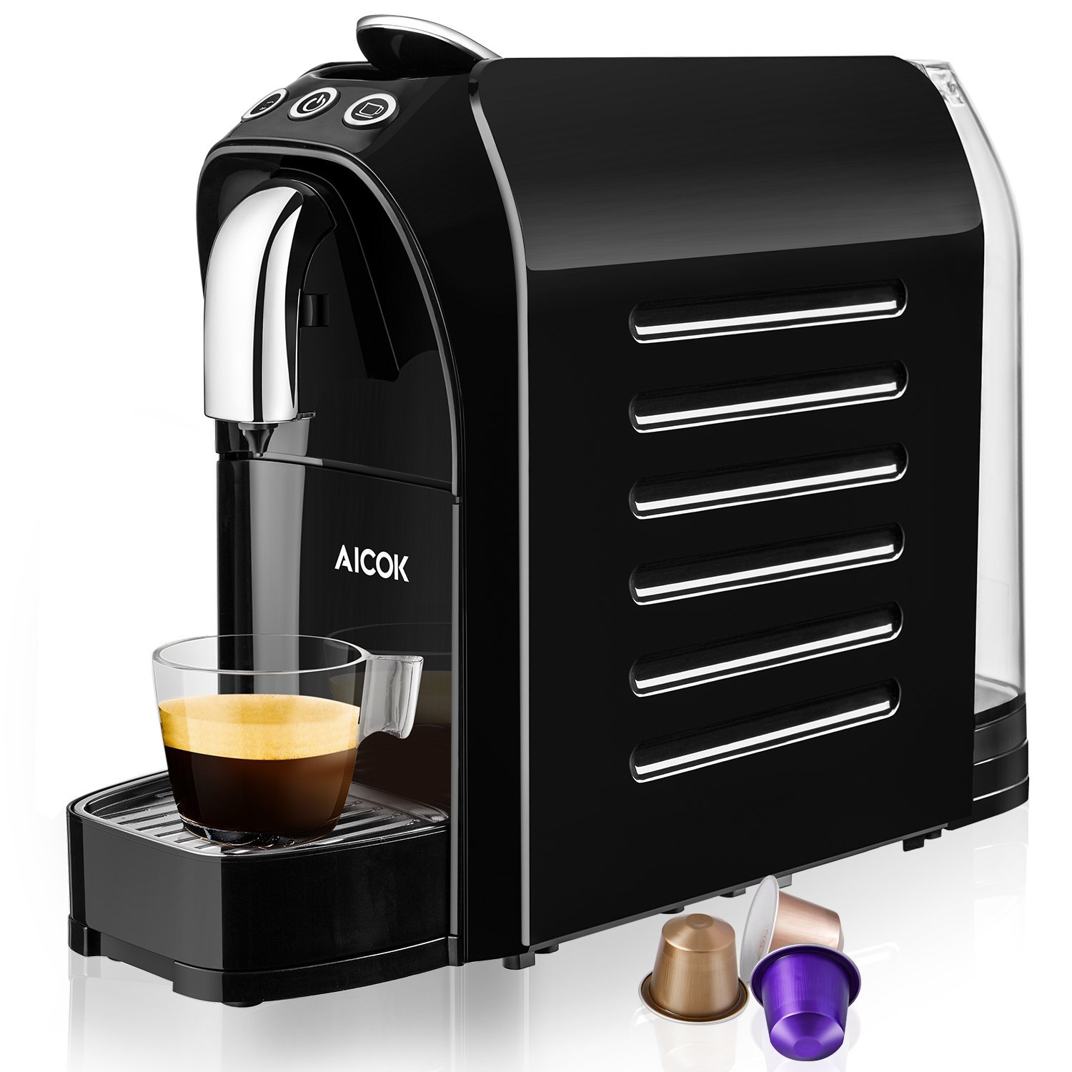Aicok Kapselmaschine für Nespresso Kompatible Kapsel nur 59,9€