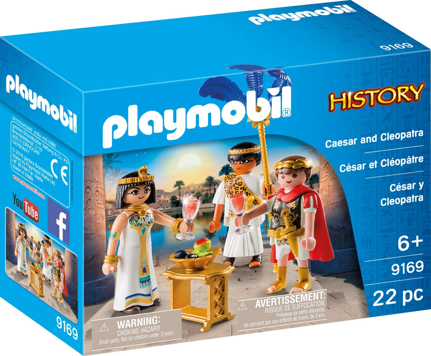 PLAYMOBIL 9169 Römer Cäsar &amp; Kleopatra für 7,53 EUR