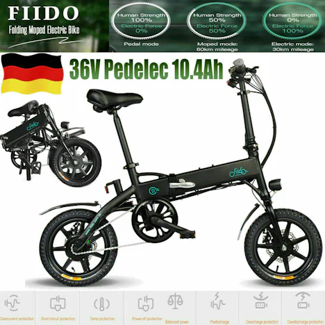 E-Bike klappbar 14"