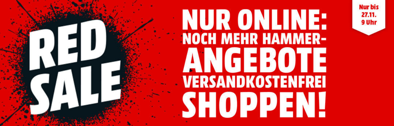 Red Sale bei Media Markt - z.B. Asus ZenWatch 3 für 149€