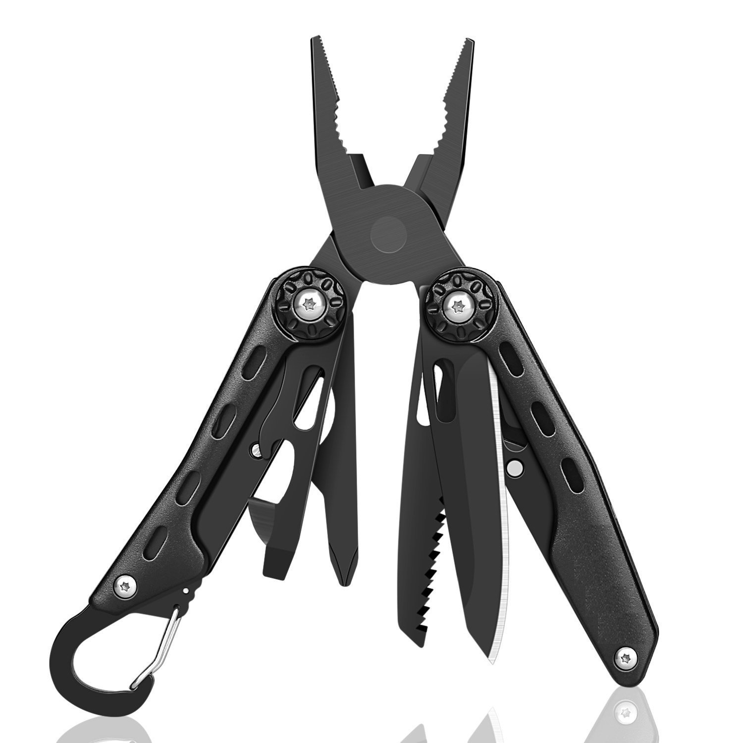 Taschenwerkzeug Edelstahl Multi-Tool Zangen Sets Faltbares Multiwerkzeug mit Tragetasche