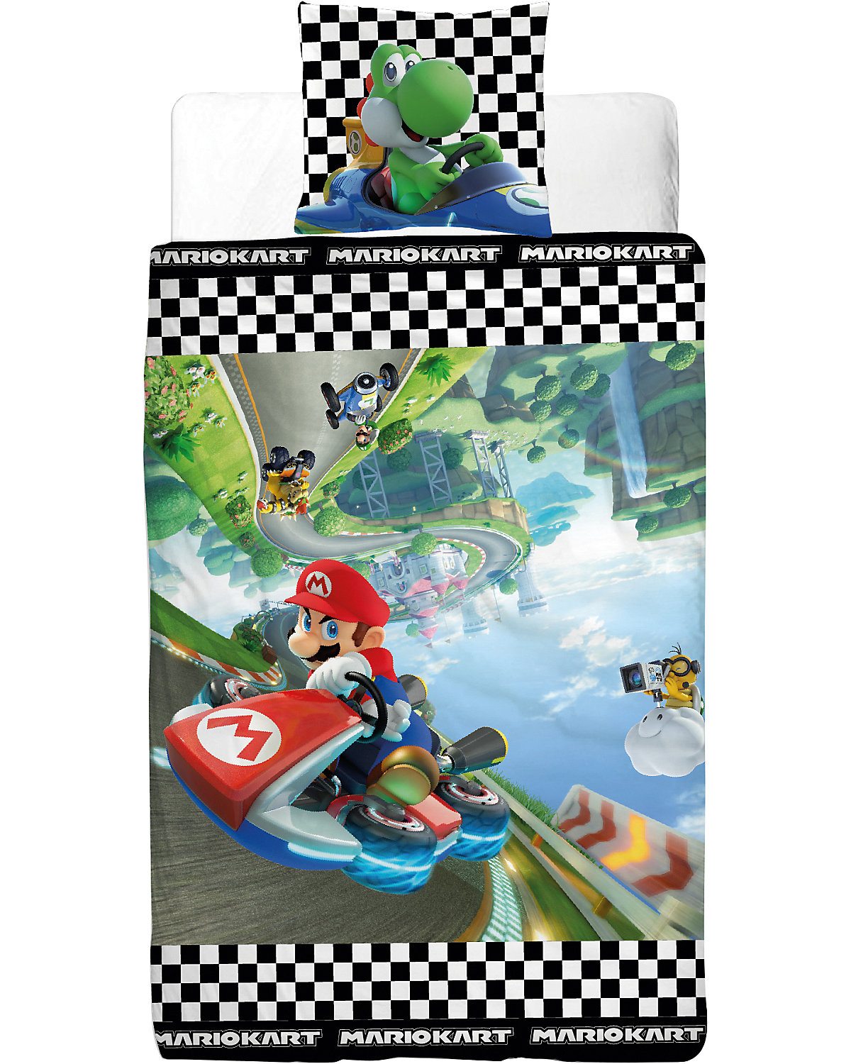 Wende- Kinderbettwäsche Nintendo Super Mario, 135 x 200 cm für 24,94 EUR inkl. Versand