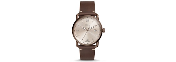Fossil Herrenuhr (FS5341P) für 69€ - 42mm mit Lederarmband