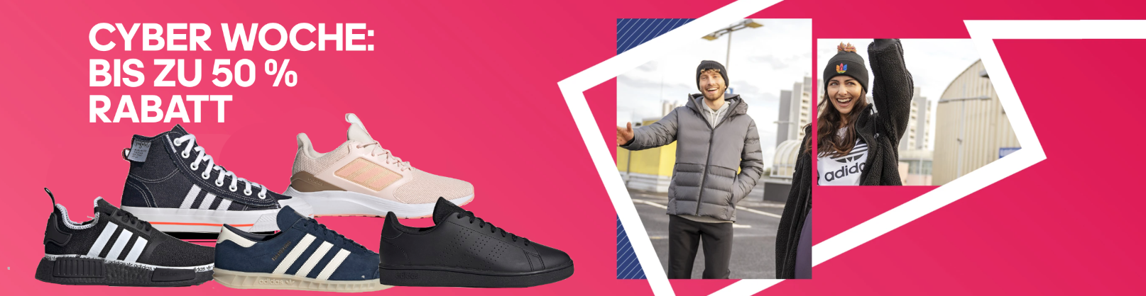 Adidas Cyber Woche mit bis zu 50% Rabatt + 20% Extra 👟 – z.B. NMD_R1 Schuh für 87€