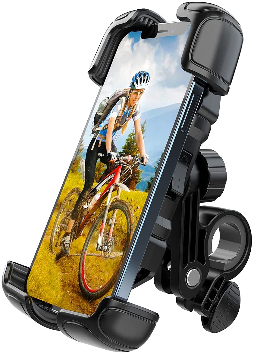 Licheers Handyhalterung für Fahrrad &amp; Motorrad (360 Grad verstellbar)