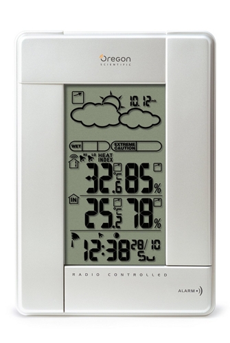 Oregon Scientific BAR 388 HG Funkwetterstation silber für 34,90 EUR inkl. Versand