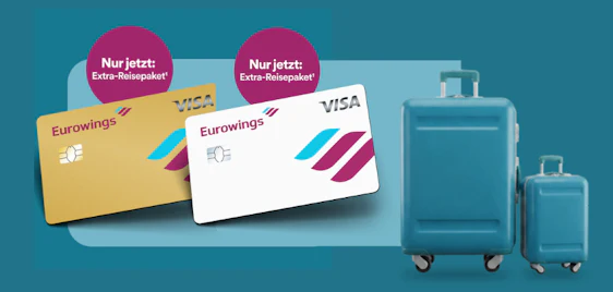 Bis zu 5.000 GRATIS Meilen ✈️ Eurowings Kreditkarte mit Reisepaket