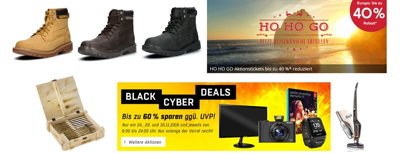Highlight-Angebote: Die 5 besten Schnäppchen am 30.11.2016