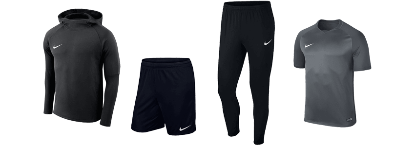 Nike-Trainingsset Premium 4-teilig für 60€ - Hoodie, Shirt, Trainingshose &amp; Shorts, viele Farb-Kombinationen