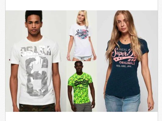 Superdry T-Shirts für Damen & Herren je 13,95 inkl. VSK