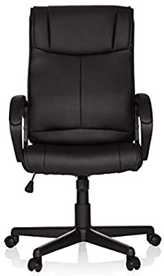 Chefsessel PILOT schwarz Kunstleder 