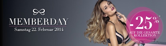 Hunkemöller: 25% Rabatt auf die gesamte Kollektion