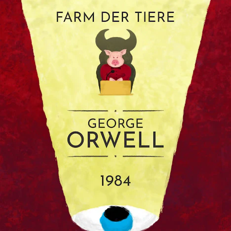 2 Hörbücher von George Orwell gratis: 1984 & Farm der Tiere