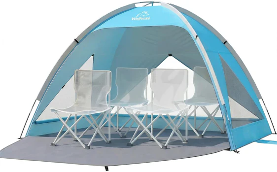 Wolfwise Strandmuschel UV Schutz