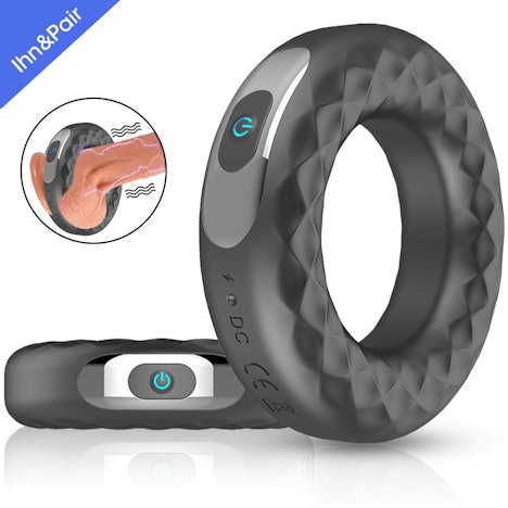 Vibrating Cock Ring Clitoral Stimulator for him (50% Coupon)