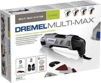 Dremel Multi-Max 8300 Multifunktionswerkzeug 2 x 1,3 Ah Li-Ion Akku F0138300JA für 89,99 EUR inkl. VSK
