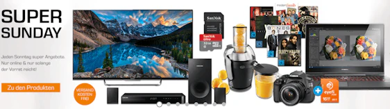 Saturn Super Sunday am 25.09.2016 - z. B. verschiedene Serien-Staffeln für 6€
