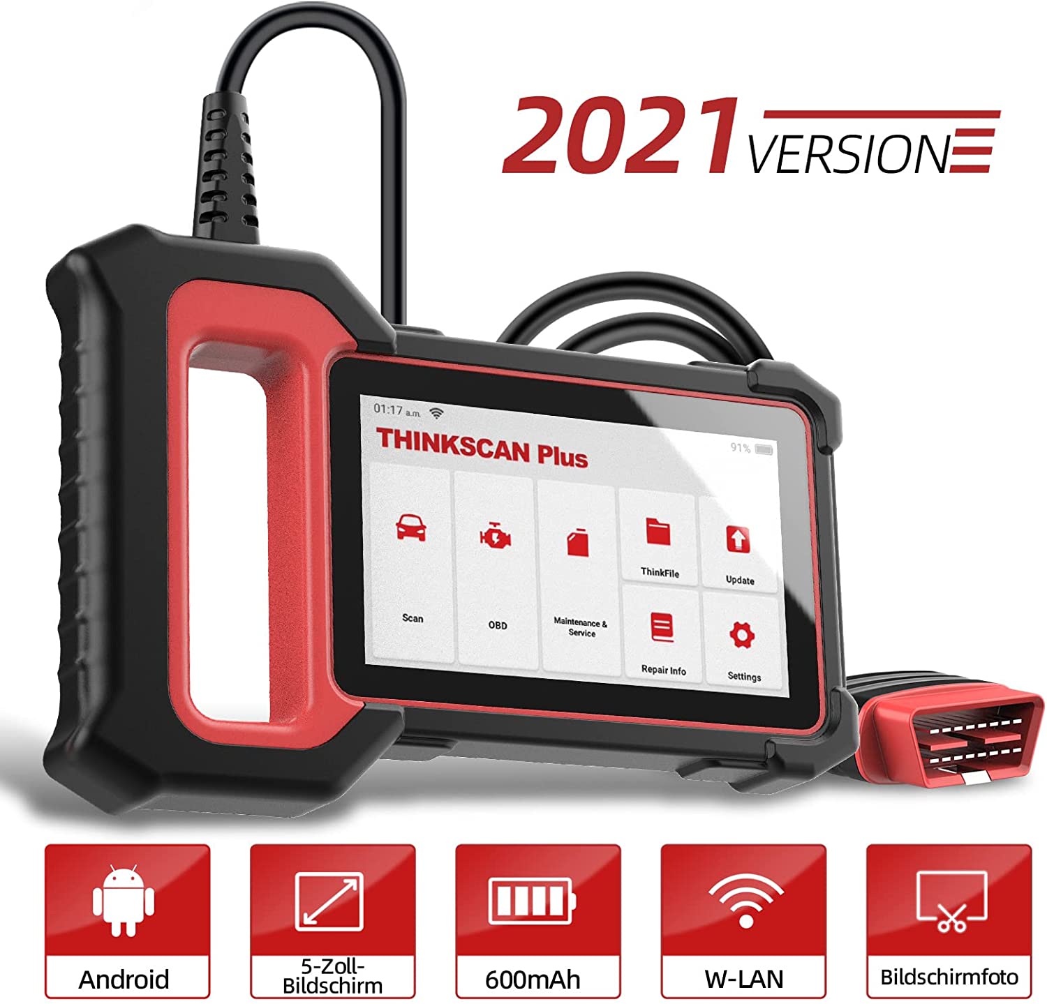 Obd2 Diagnosegerät für 111.92€ - Diagnosegerät Auto Mit 28 Service Funktionen&amp;4 Systemdiagnosen