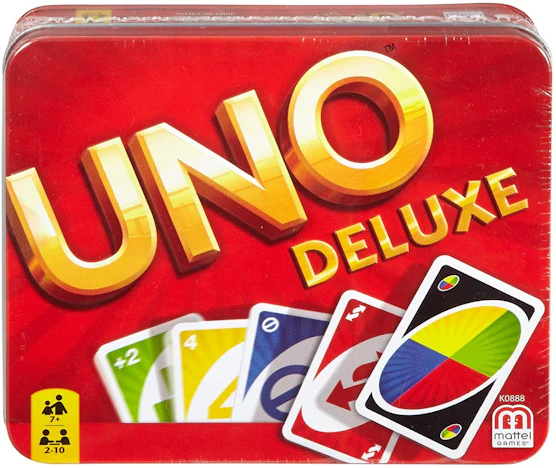 Mattel Uno Deluxe für 14€ - Kultspiel inklusive Wertungsblock & Stift