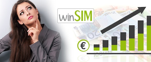 WinSIM-Preiserhöhung – höhere Kosten für laufende Verträge ab 1. Mai