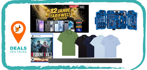 Deals des Tages ✔️ Top 5 Highlights: Angebote & Schnäppchen 🦊