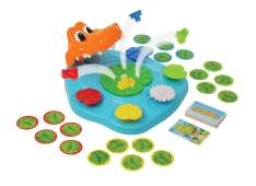 TOMY Geschicklichkeitsspiel für Kinder "Schnappi Kroko"