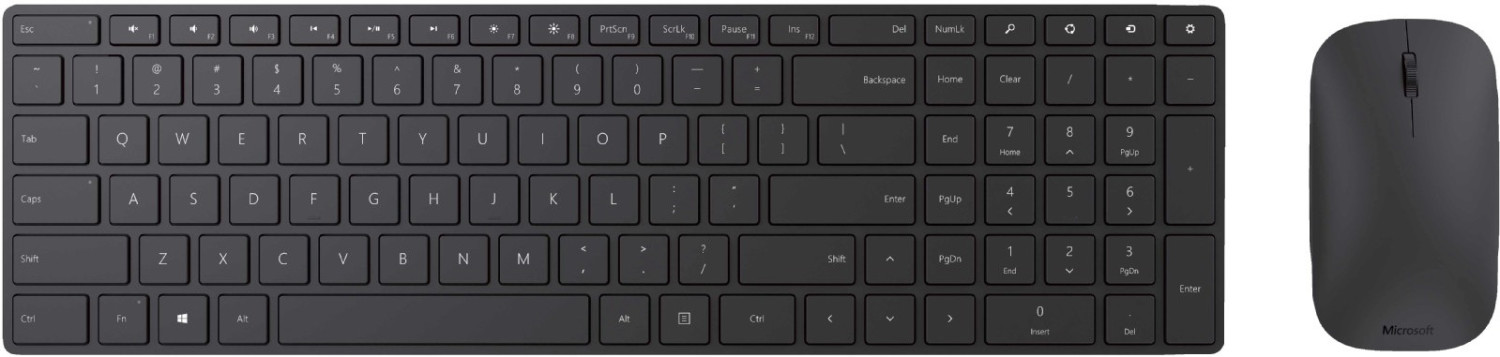 Microsoft Desktop Tastatur- und Maus-Set für 59€ – ultraflach, Bluetooth