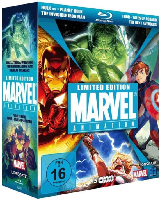Marvel Limited Blu-ray Edition [5x Blu-ray] für 19,99 EUR inkl. Versand