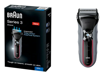 Braun Series 3 320s-4 für 46€ bei iBOOD