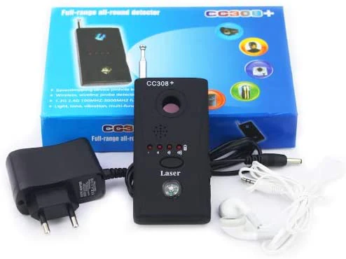 VINGO CC308+ Wanzen Finder, Funk Signal Finder, für Aufspürgerät Detektor Audio Geräte-Finder Kamera