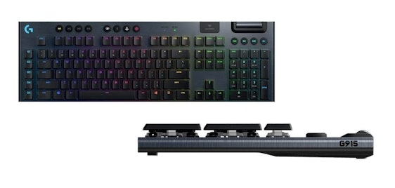 Logitech G915 Lightspeed für 144€ - Mechanische Gaming-Tastatur mit Tactile Switches