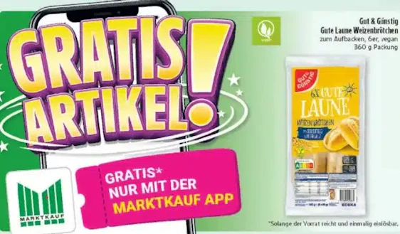 Gratis bei Marktkauf vom 10.08. - 15.08.26 REGIONAL