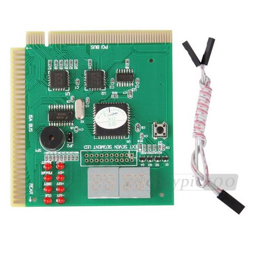 PC ISA PCI POST 4 Diagnose Karte Tester für 4,79€ -versandkostenfrei