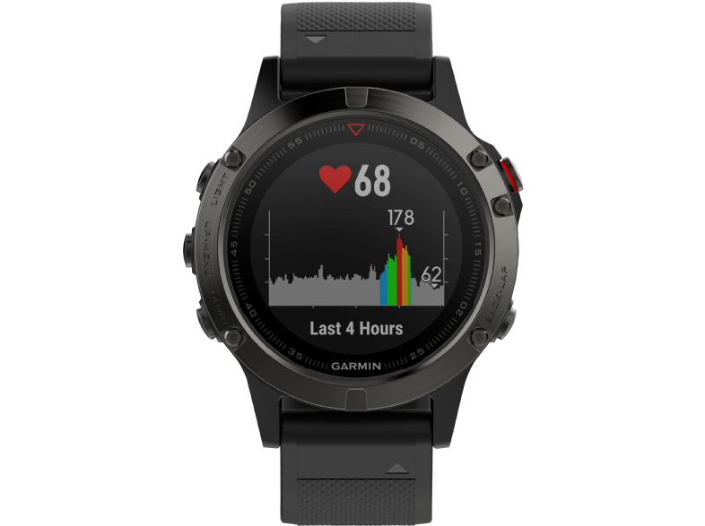 Smart Watch GARMIN FENIX 5, Grau/Schwarz für 444 EUR inkl. Versand