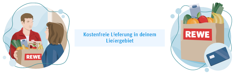 Nur noch heute! Rewe Lieferservice mit 0€ Liefergebühr – ab 50€ MBW