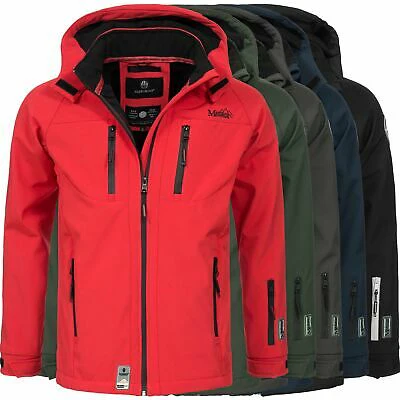 Marikoo Herren Softshell Jacke Winterjacke