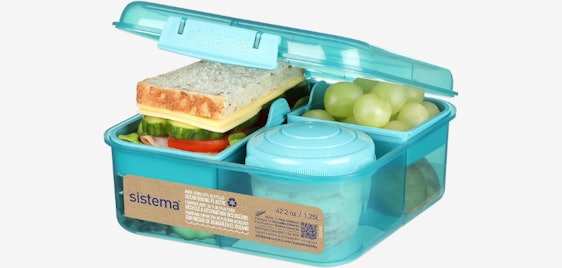 Sistema Bento-Box für 9€ - umweltfreundlich, BPA-frei, mit Snackbox